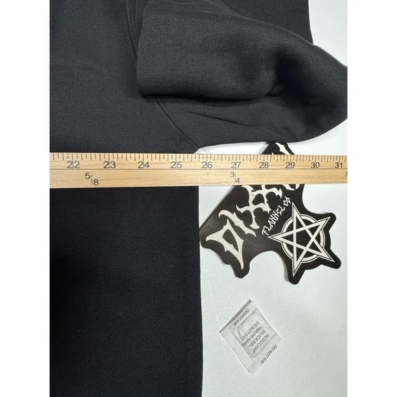NWT Dixxon Pentagram Crewneck Sweatshirt in Black - Size XL - Picture 8 of 9